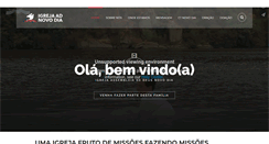 Desktop Screenshot of igrejanovodia.com